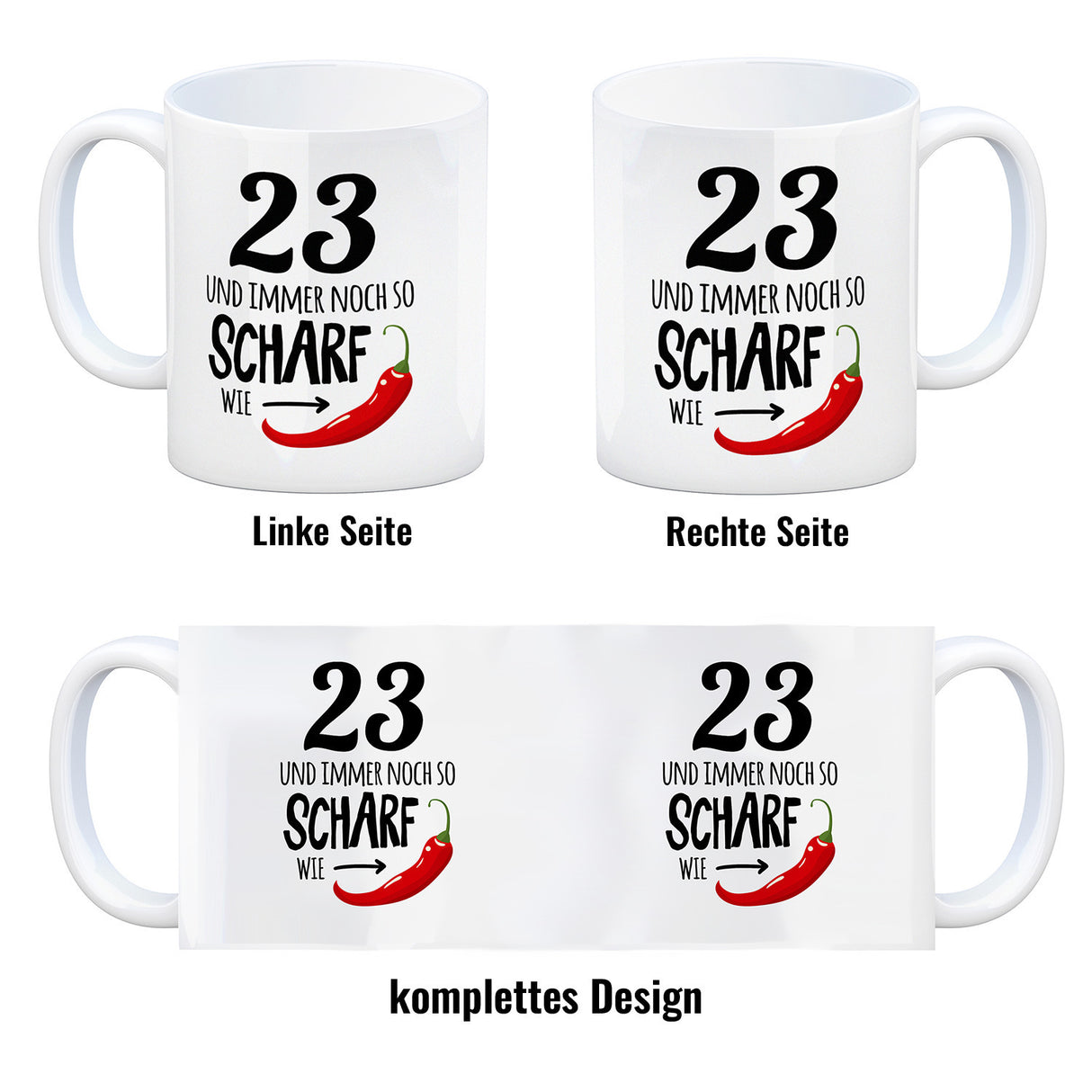 23 und immer noch so scharf wie Chili