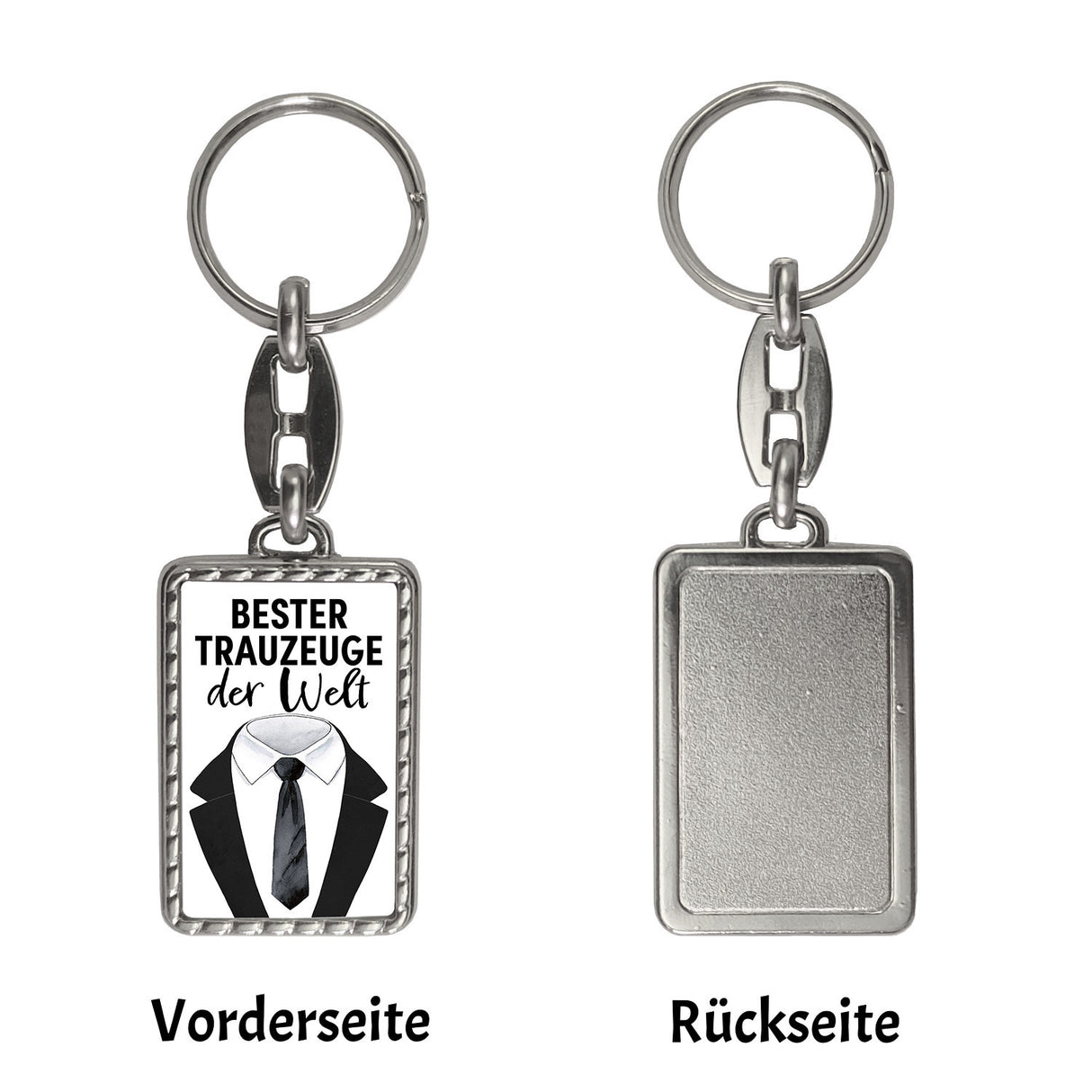 Trauzeuge Schlüsselanhänger mit Spruch Bester Trauzeuge der Welt