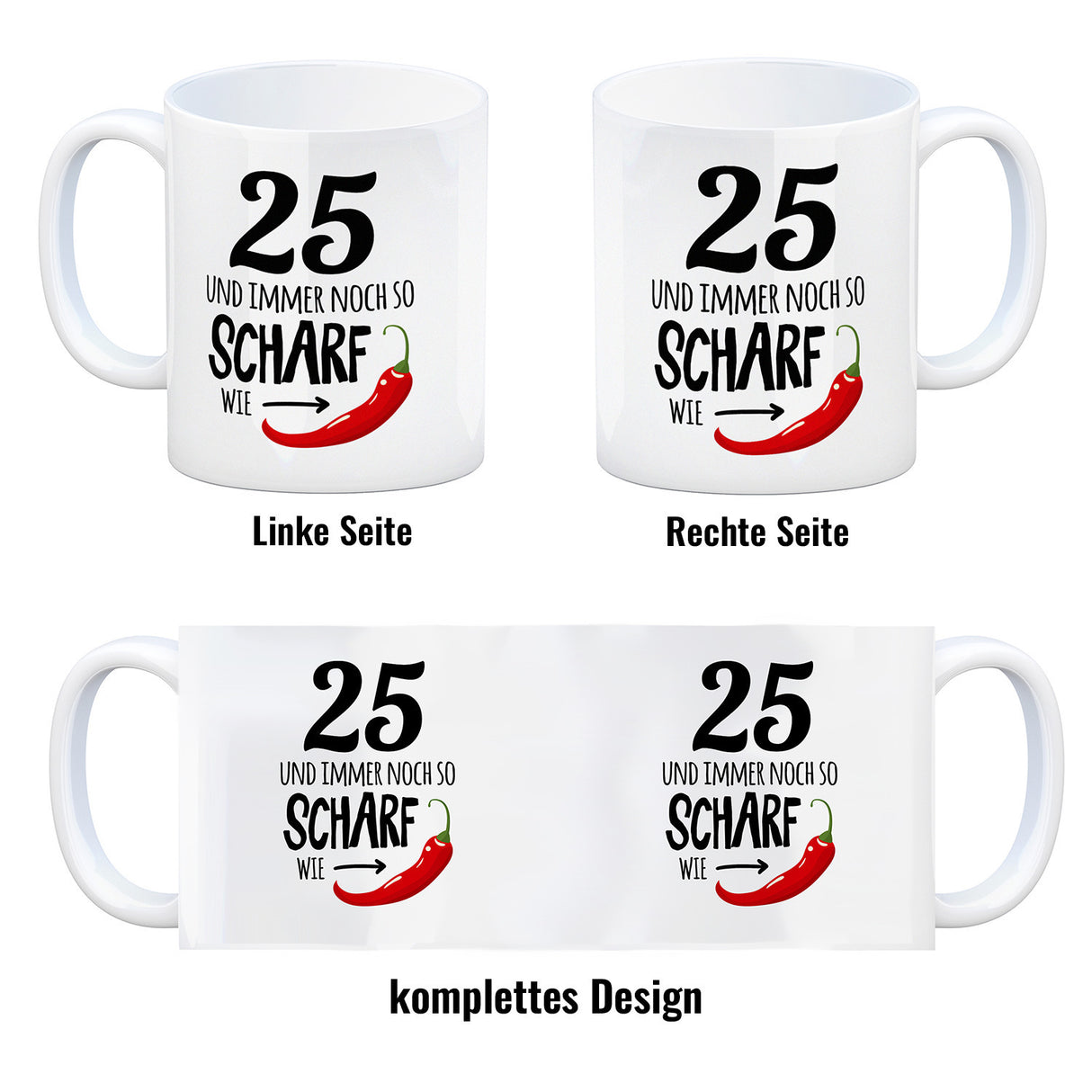 25 und immer noch so scharf wie Chili