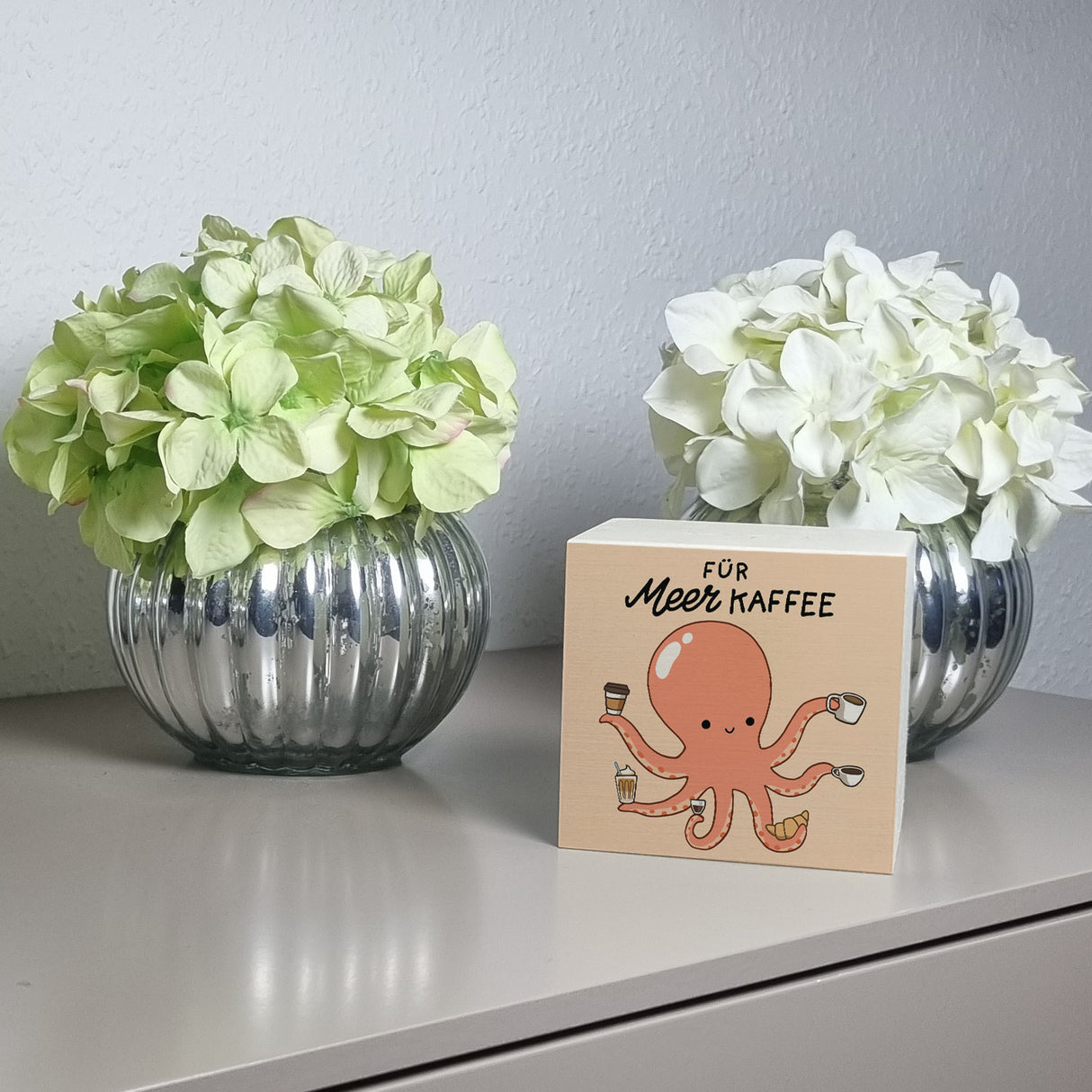 Jelly & Friends Krake Spardose mit Spruch Für Meer Kaffee