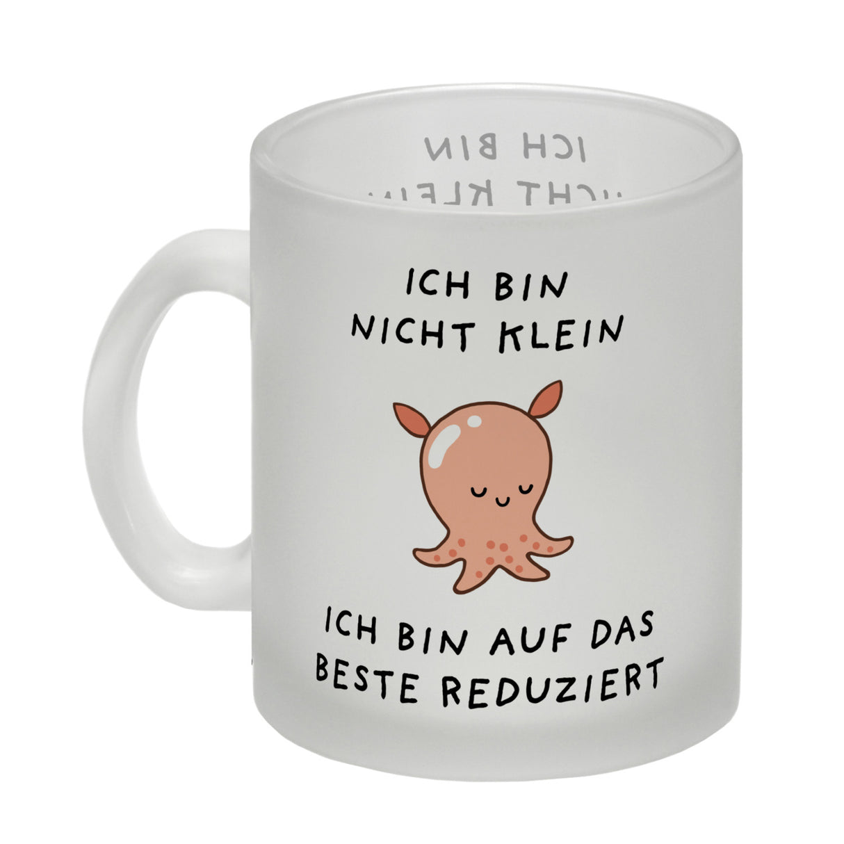 Jelly & Friends Oktopus Kaffeebecher mit Spruch Nicht Klein, beste reduziert