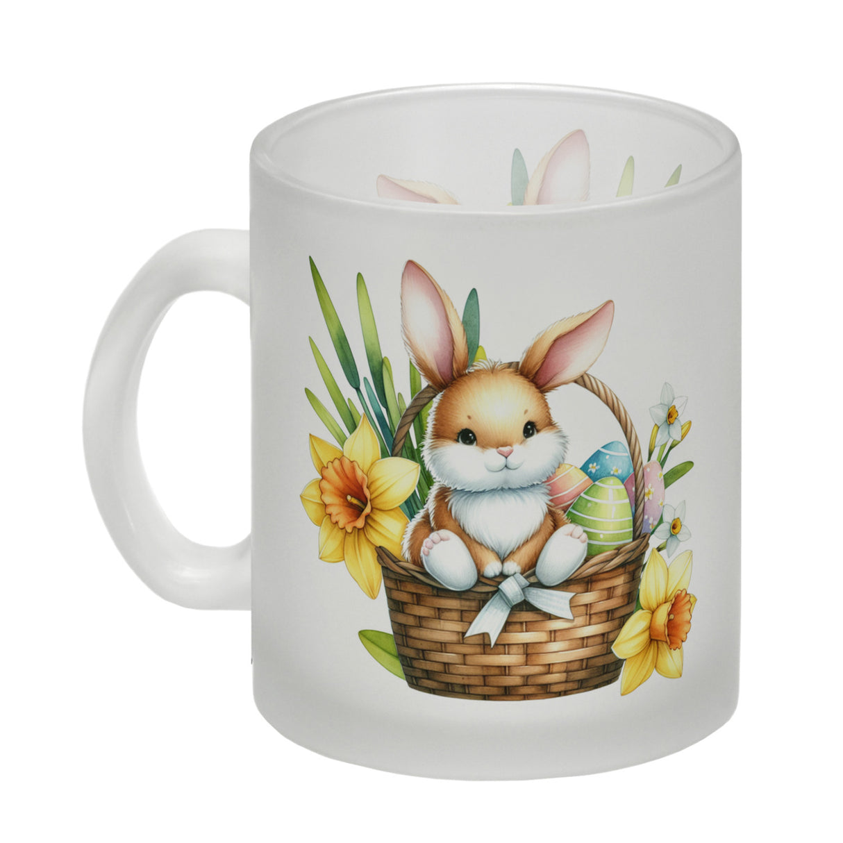 Osterhase im Osternest Kaffeebecher