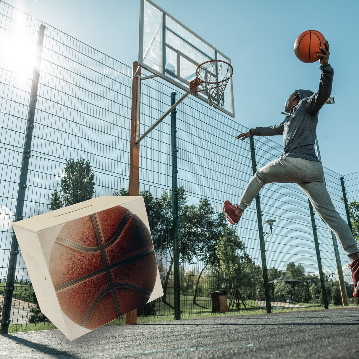 Basketball Spardose