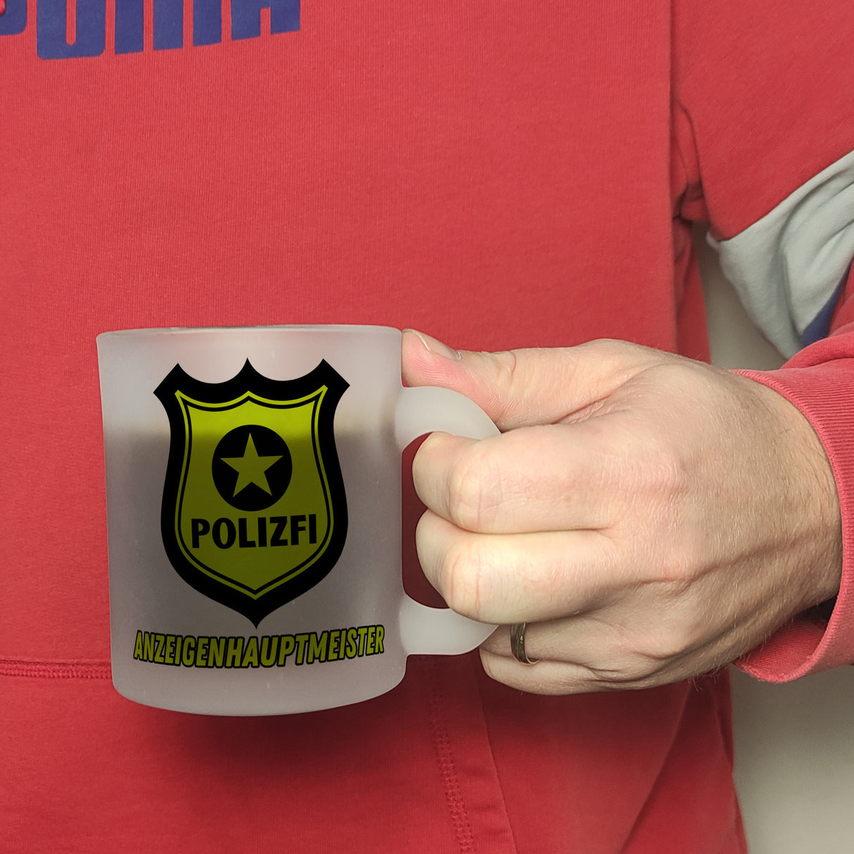 POLIZFI Anzeigenhauptmeister Kaffeebecher