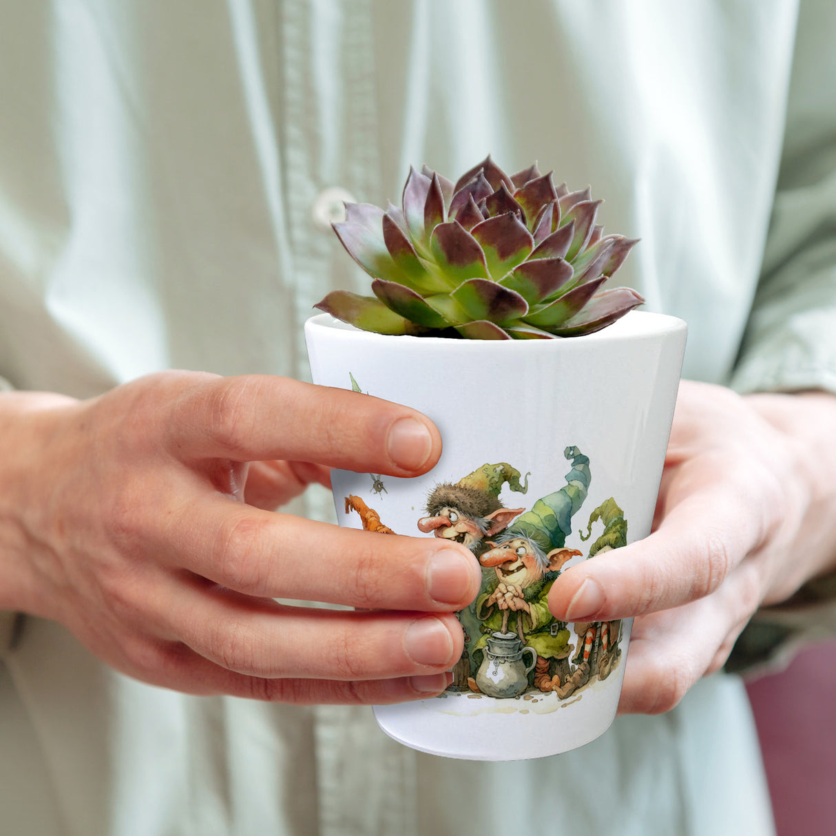 Kobolde Blumentopf