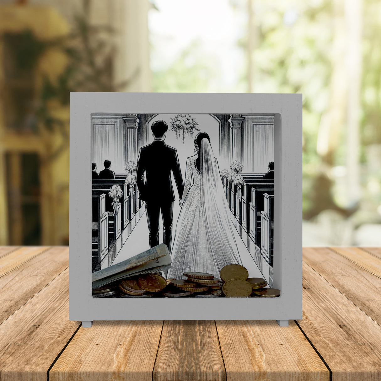 Hochzeit Spardose