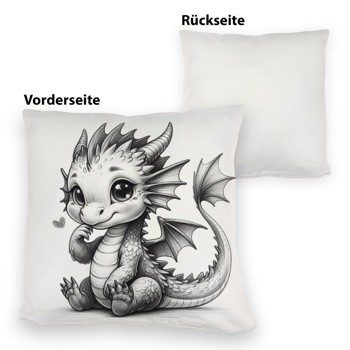 Niedlicher Drache Kissen