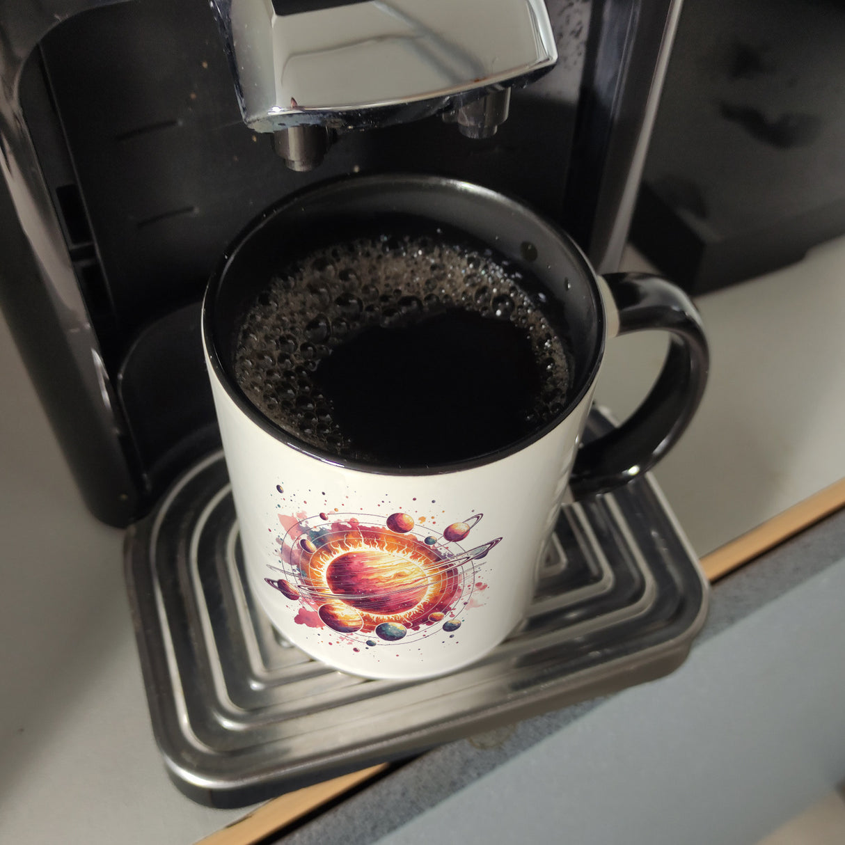 Sonnensystem Planeten Kaffeebecher