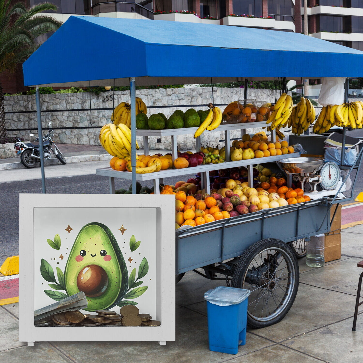 Avocado Spardose