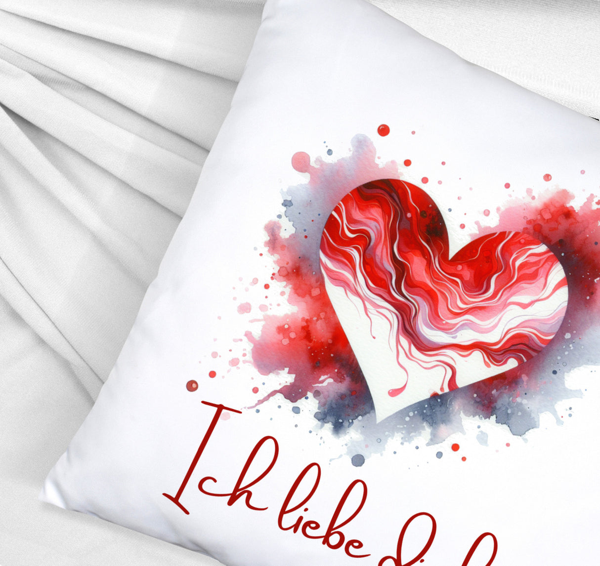 Ich liebe dich Kissen