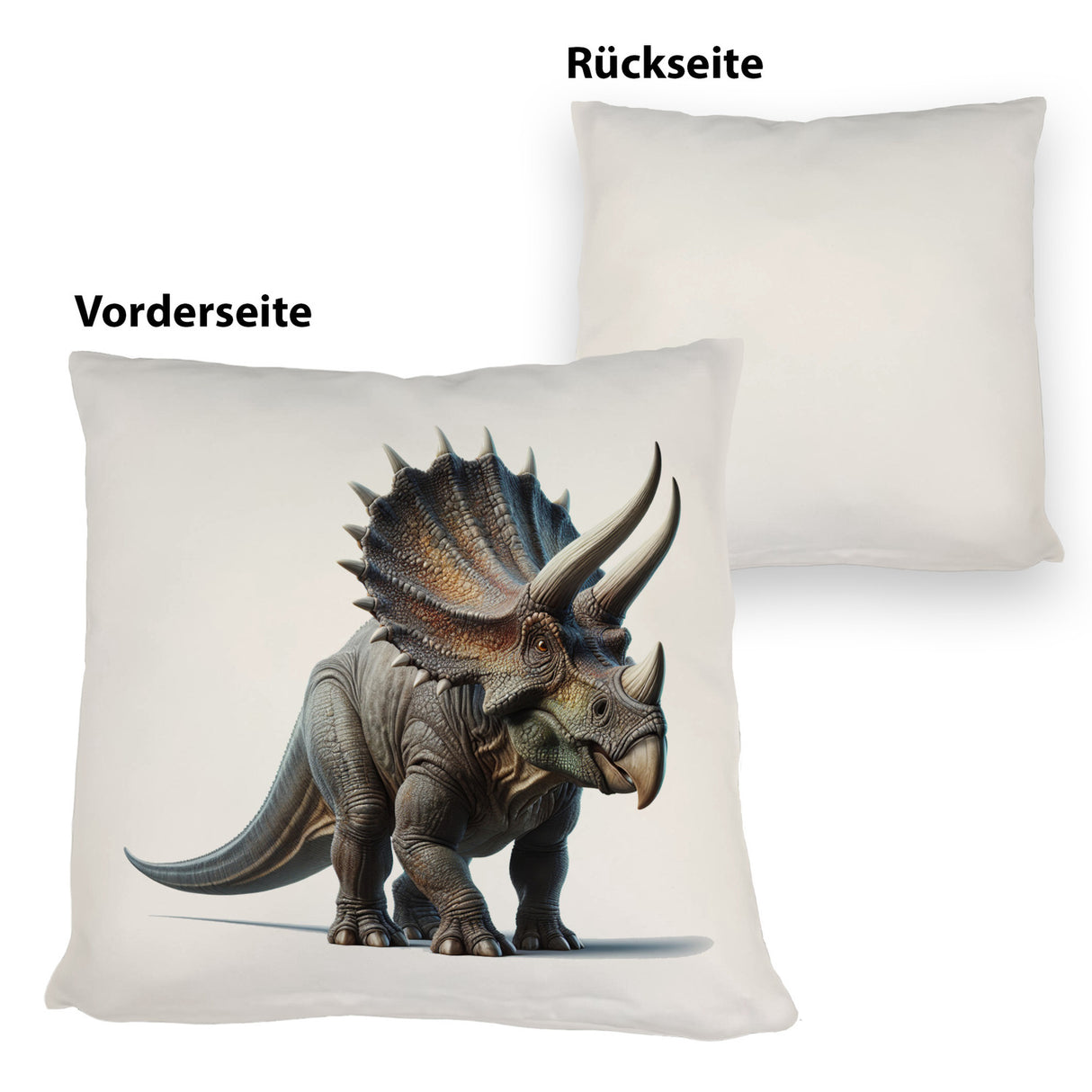 Triceratops Kissen