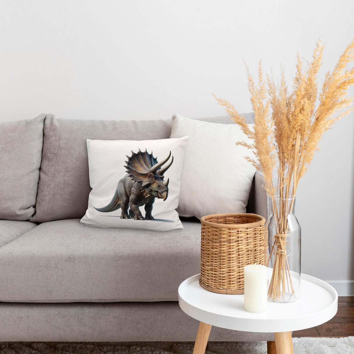 Triceratops Kissen
