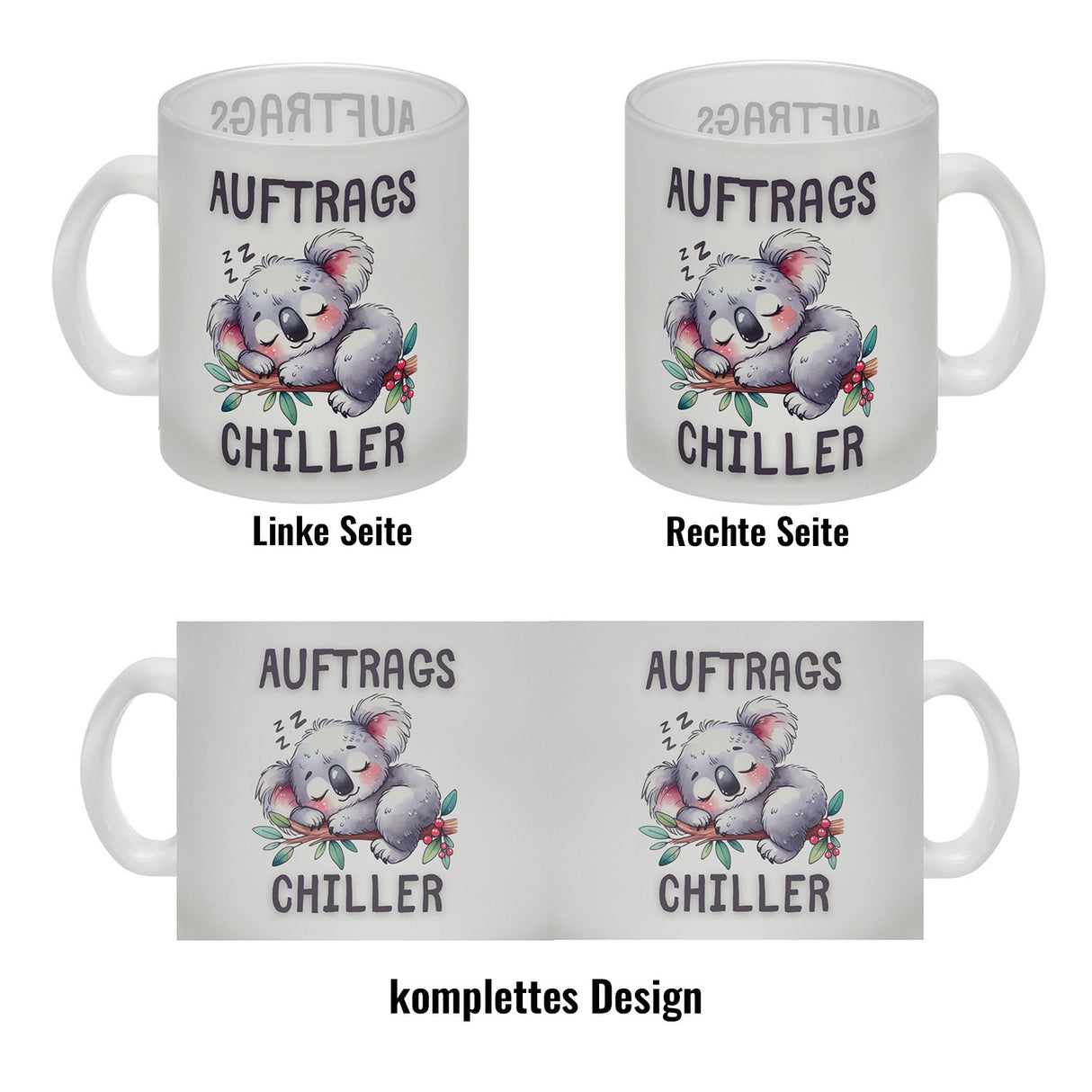 Koala Auftragschiller Kaffeebecher