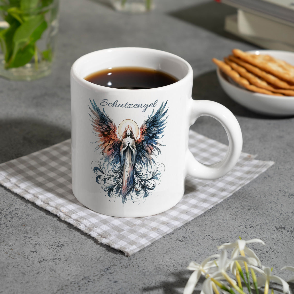 Schutzengel Kaffeebecher