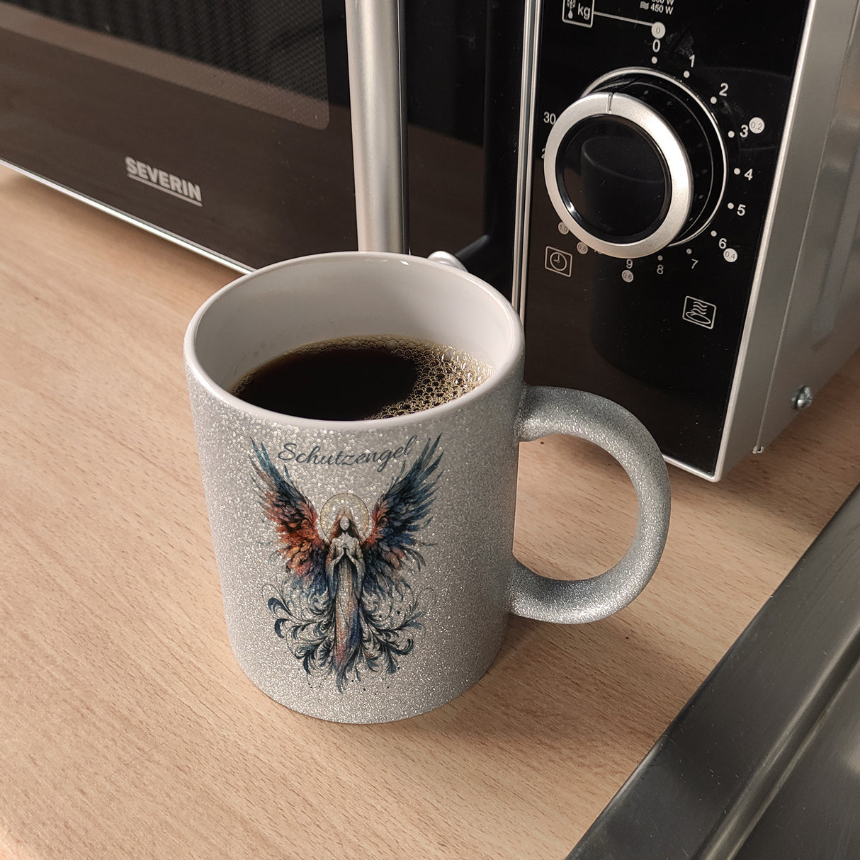 Schutzengel Kaffeebecher
