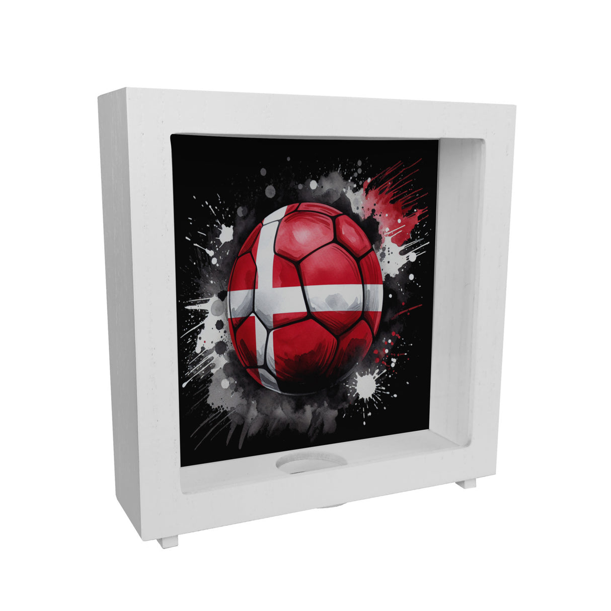Fußball Dänemark Flagge Spardose