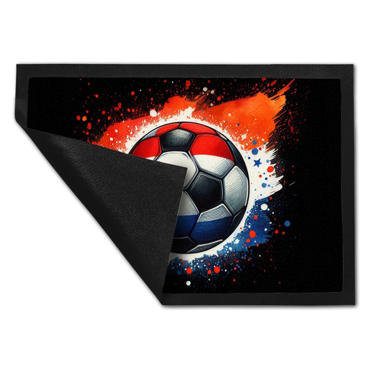 Fußball Niederlande Flagge Fußmatte in 35x50 cm