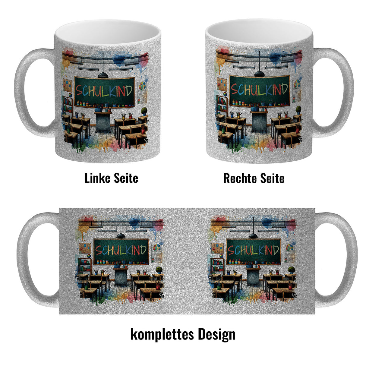 Schulkind Kaffeebecher