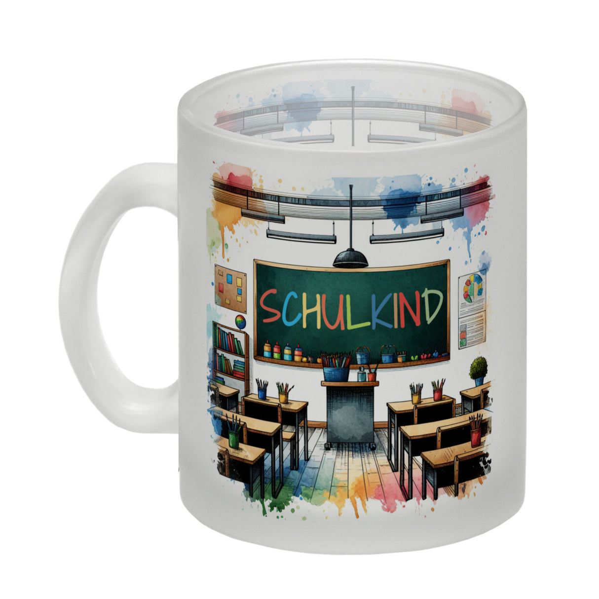 Schulkind Kaffeebecher
