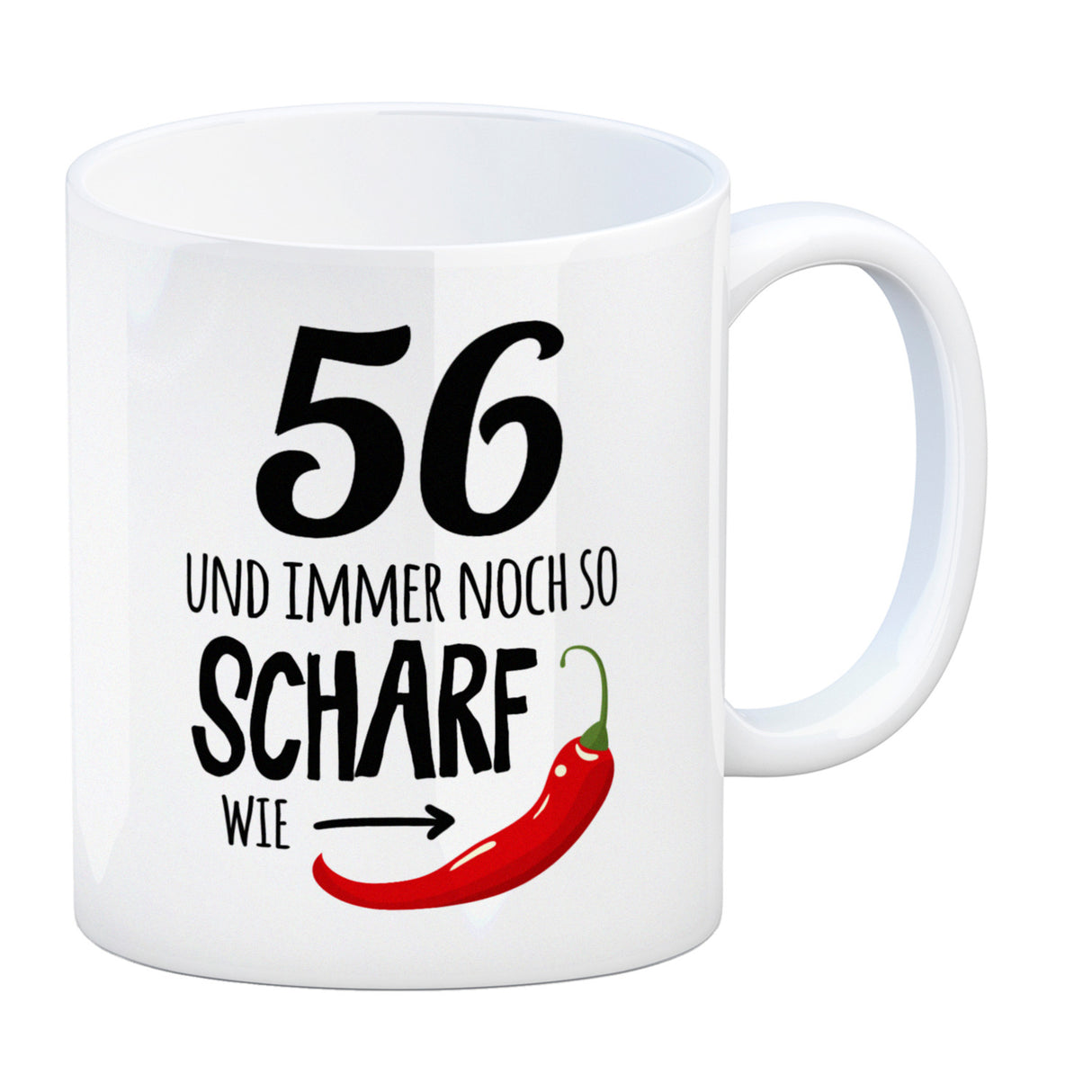 56 und immer noch so scharf wie Chili