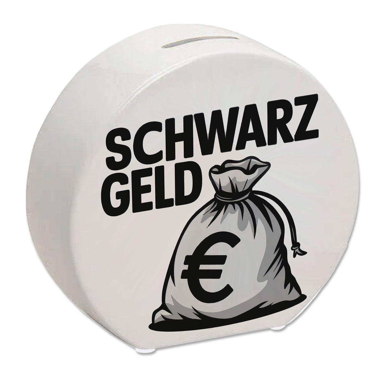 Euro-Sack SCHWARZ GELD Spardose