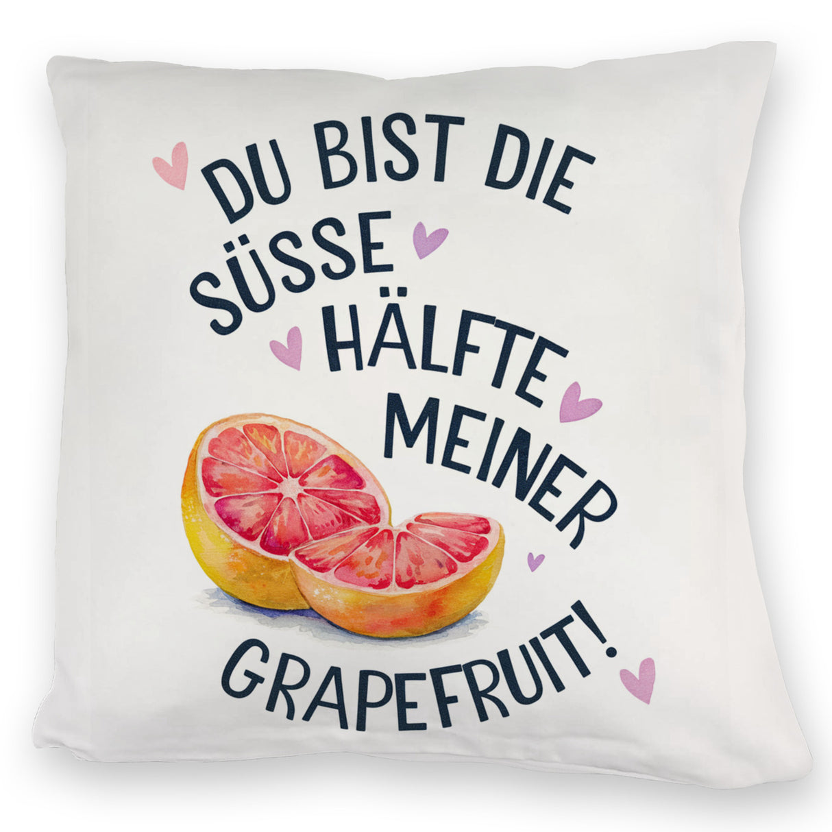 Süße Hälfte Kissen Grapefruit Illustration