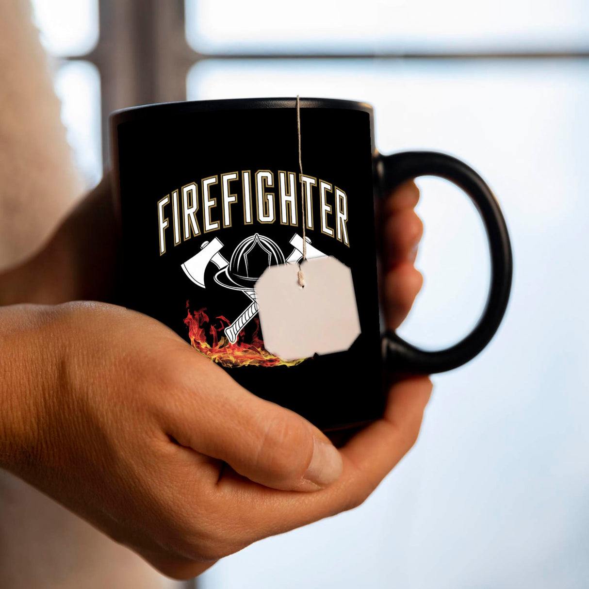 Feuerwehrhelm FIREFIGHTER Tasse für Feuerwehrleute