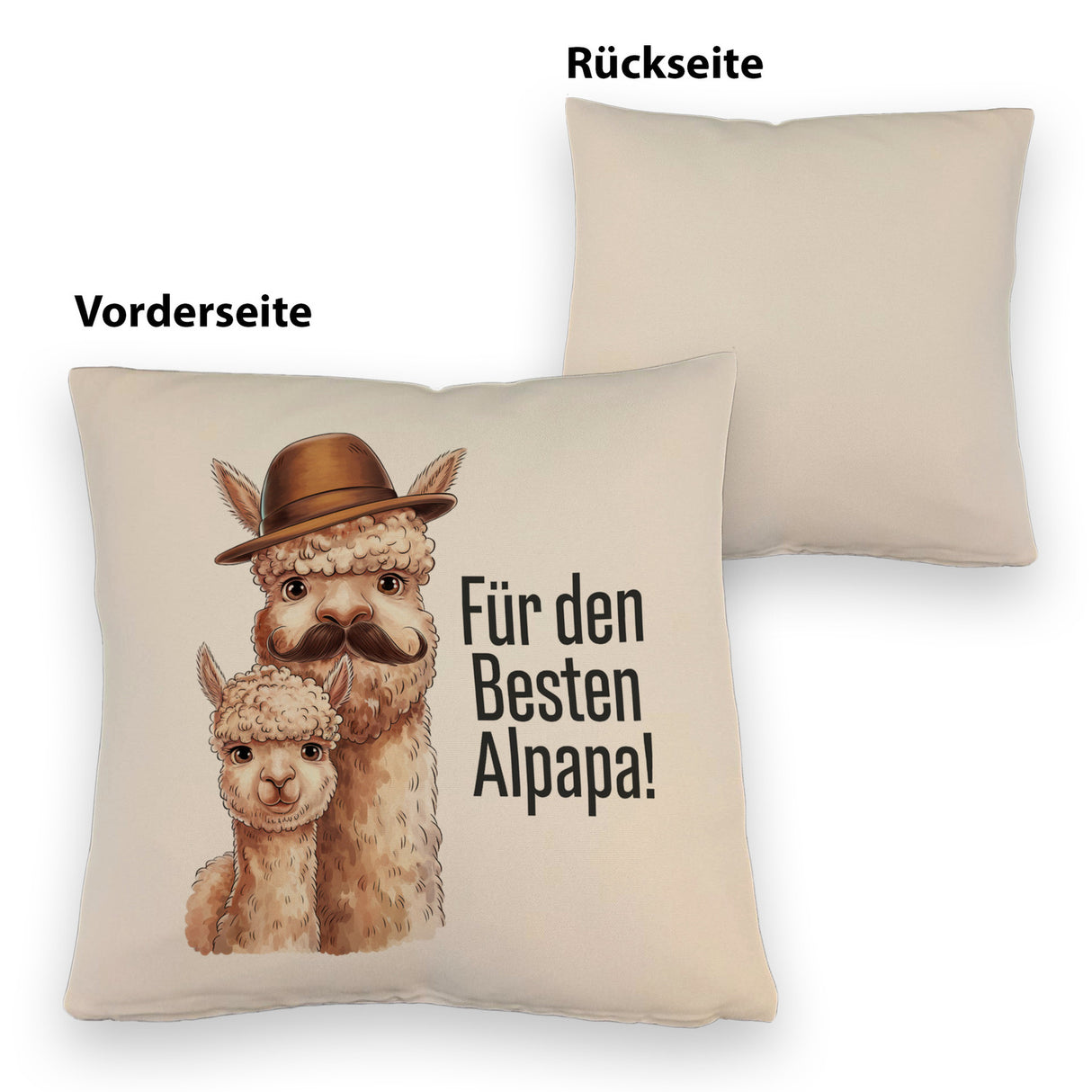 Für den besten ALPAPA! Kissen - Alpaka Papa