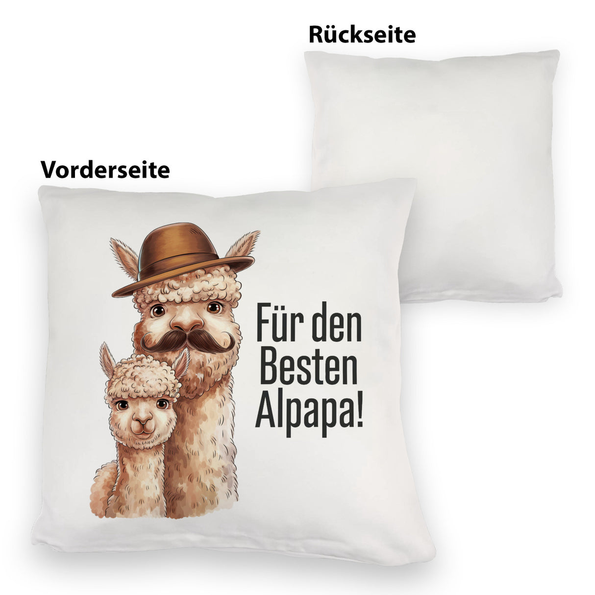 Für den besten ALPAPA! Kissen - Alpaka Papa