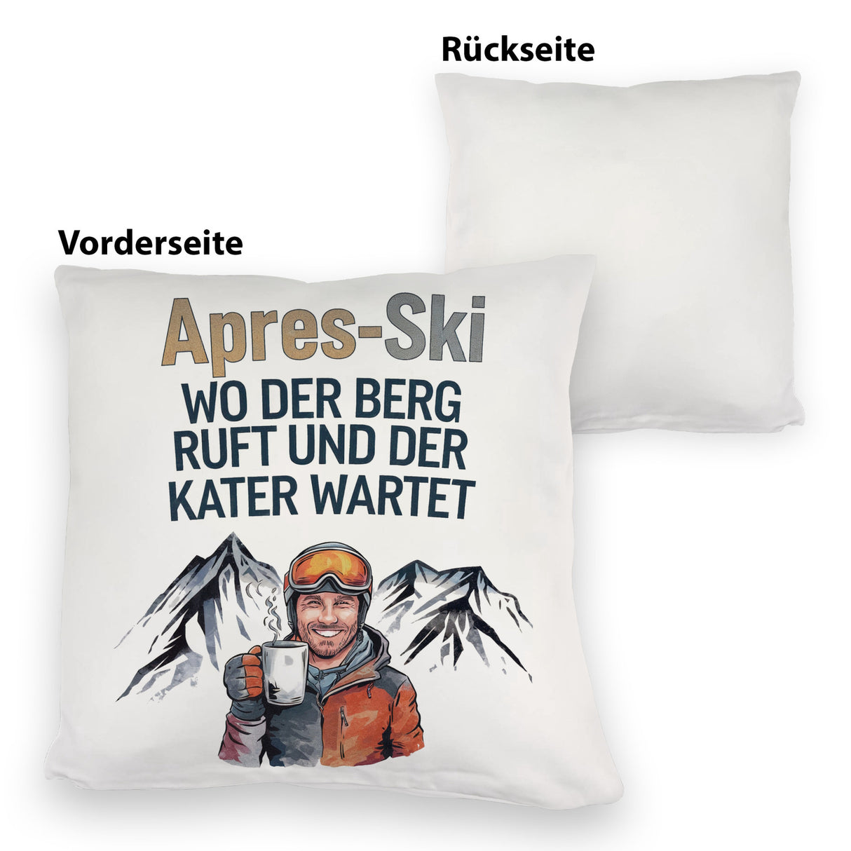 Après Ski - Berg ruft, Kater wartet Kissen