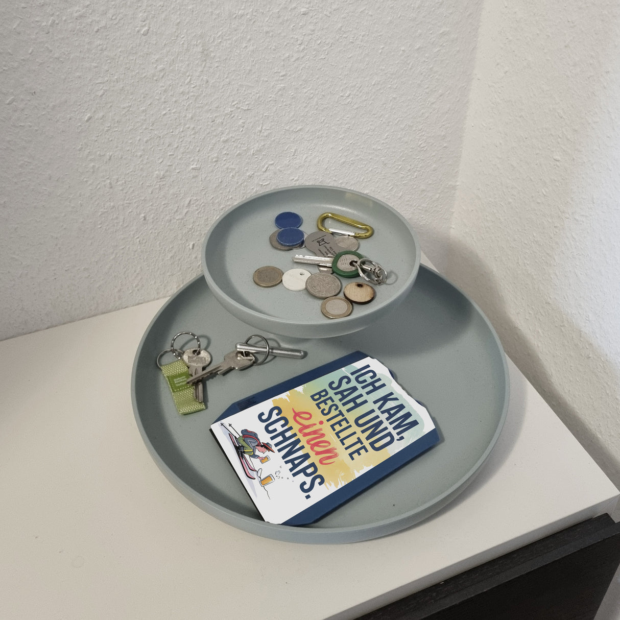 Ich kam, sah, bestellte Schnaps Parkscheibe
