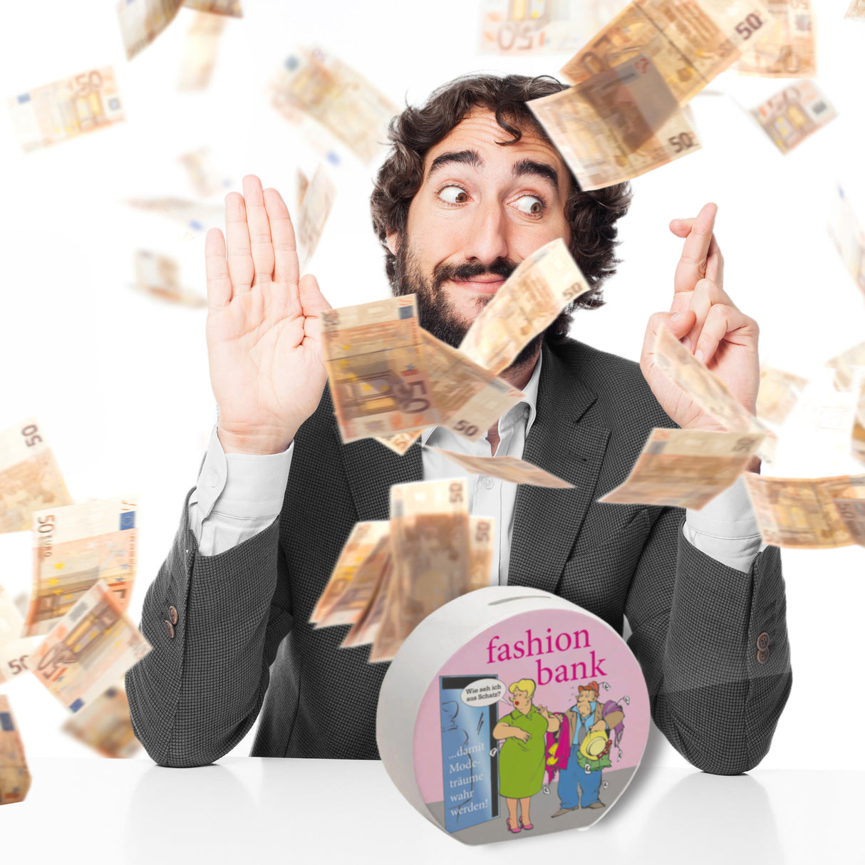 Fashion Bank Spardose - Modeträume werden wahr!