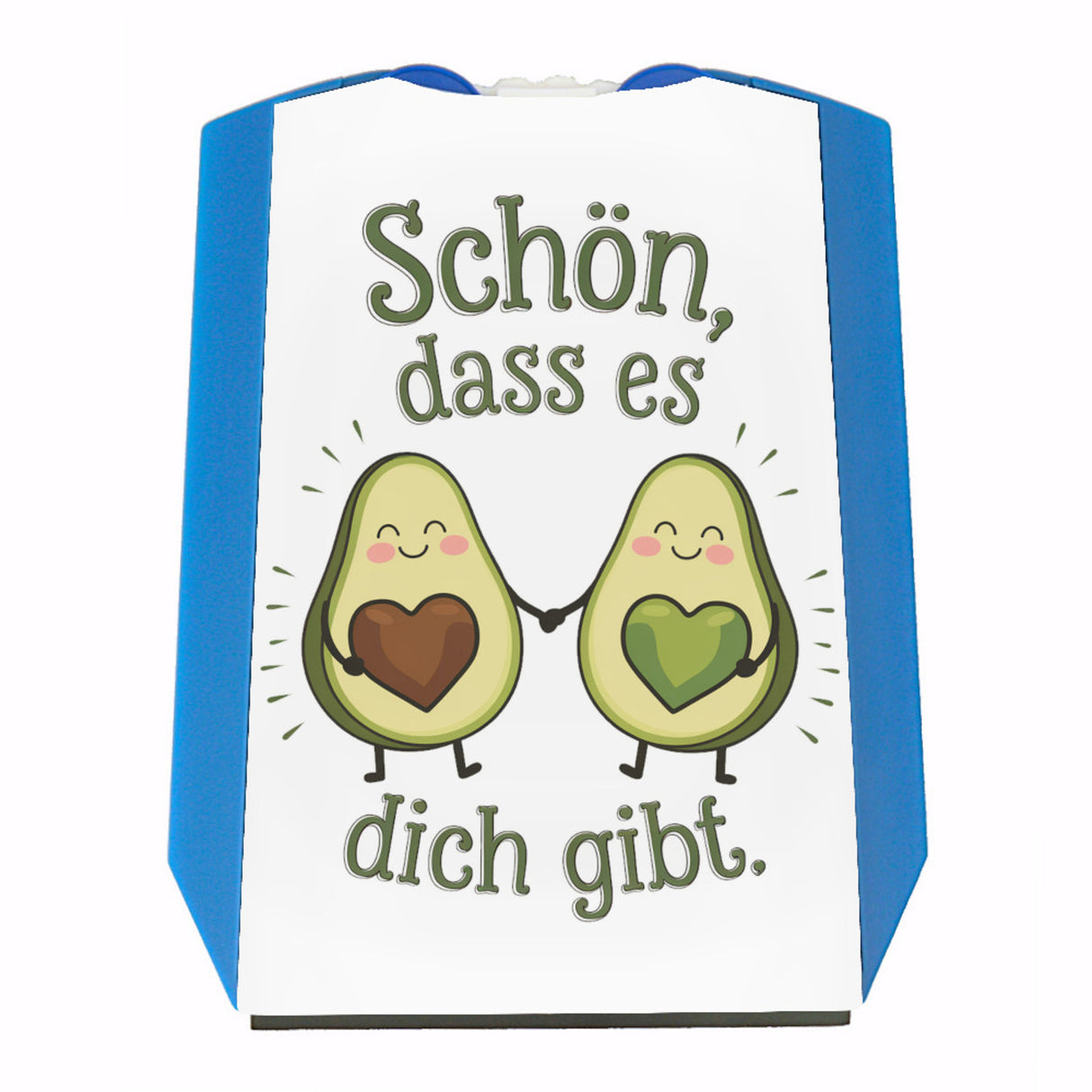 Avocado Herzkerne Parkscheibe Schön dass es Dich gibt
