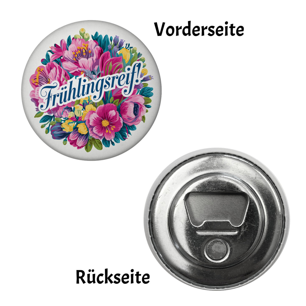Frühlingsreif Blumendesign Magnet