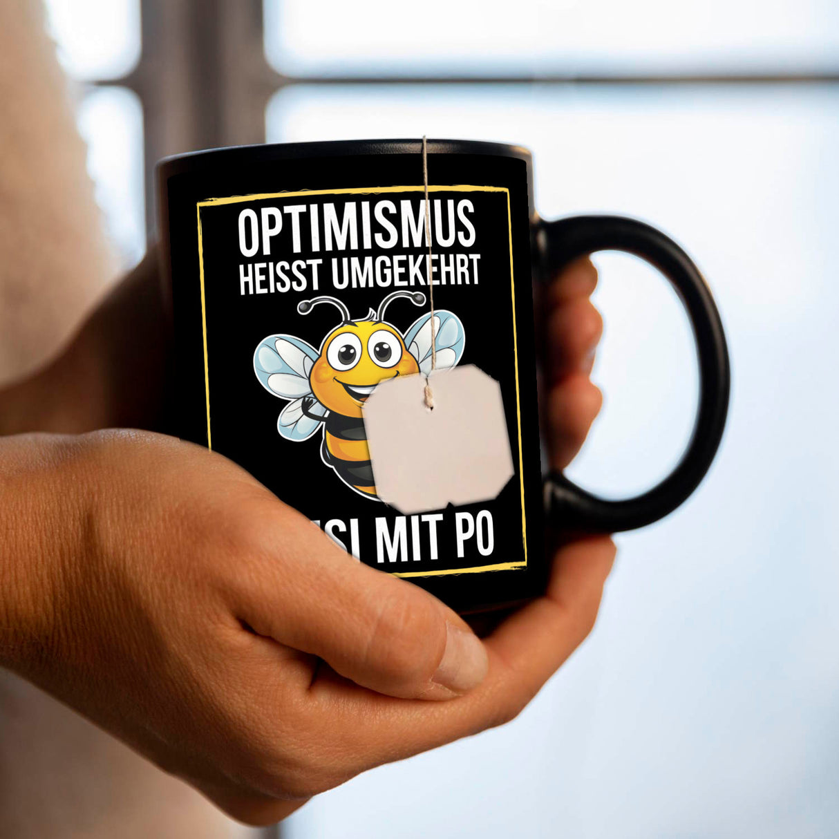 Biene Optimismus Tasse sumsi mit Po