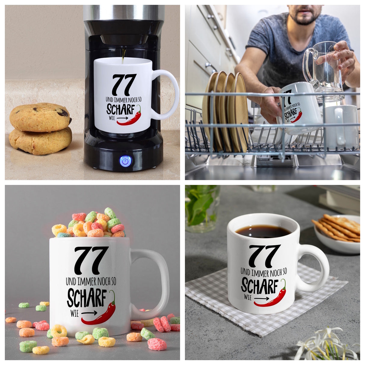 77 und immer noch so scharf wie Chili
