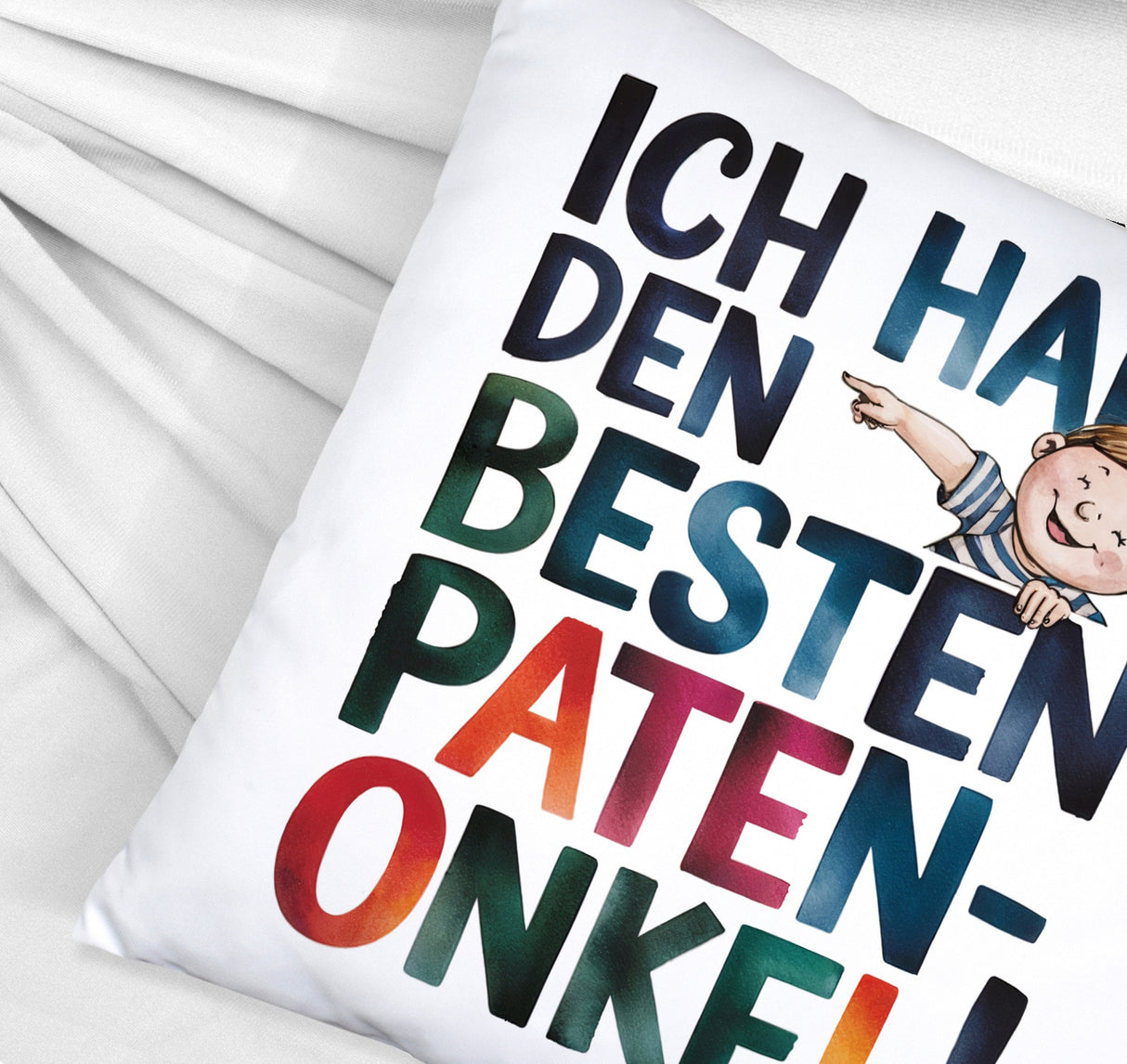 Bester Patenonkel Kissen