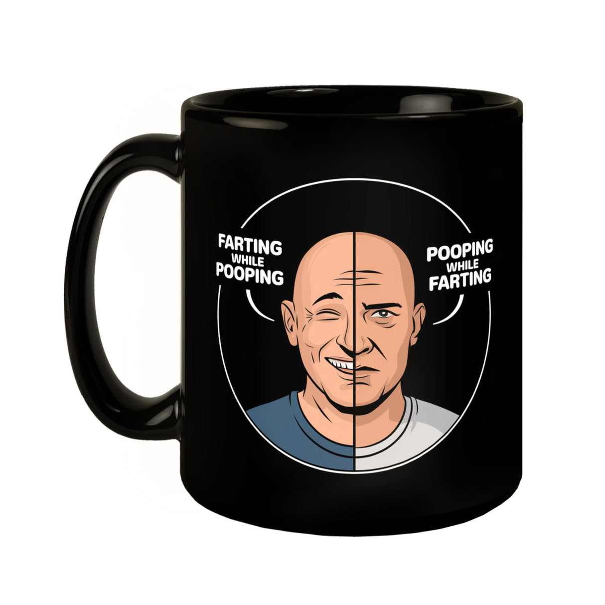 Männer Humor Tasse für Toilettengänger