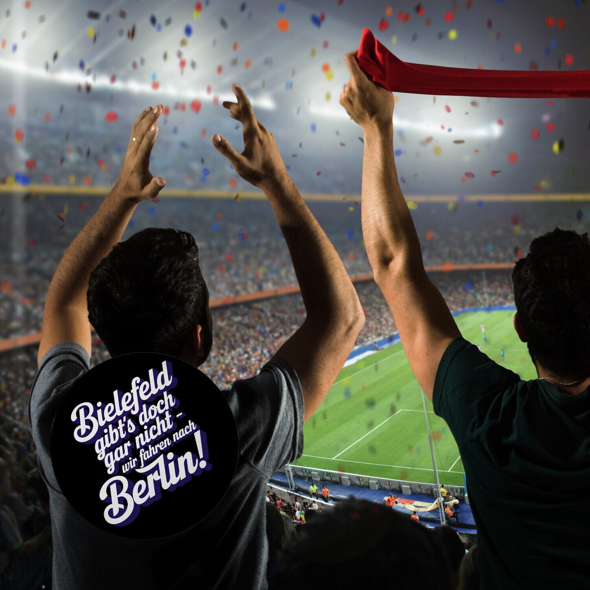 Bielefeld Pokalfinale 2025 Magnet - gibt's doch gar nicht