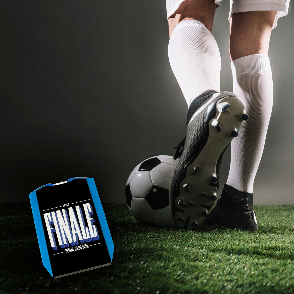 FINALE 2025 Bielefeld Parkscheibe für das Pokalfinale in Berlin