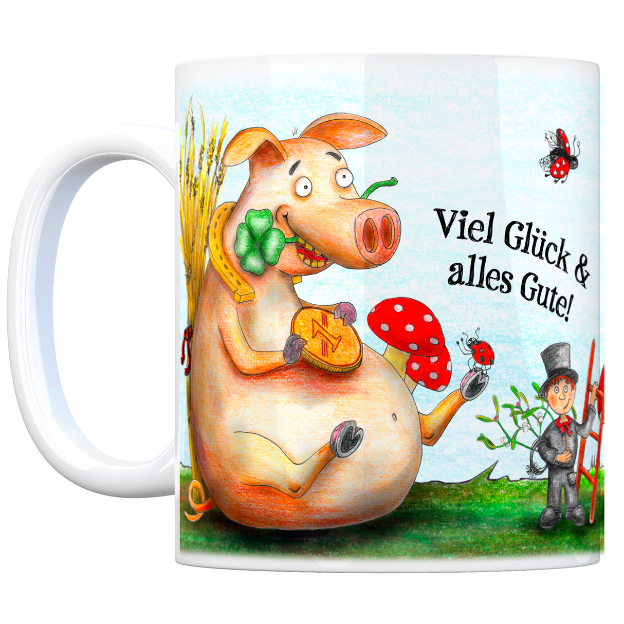 Viel Glück zum 82. Geburtstag Kaffeebecher