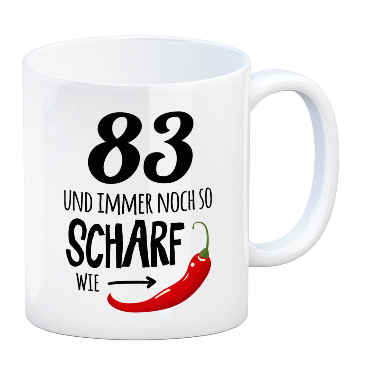 83 und immer noch so scharf wie Chili