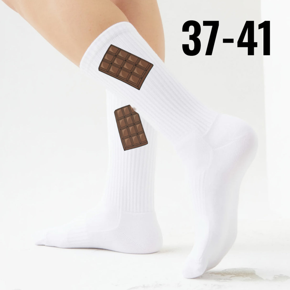 epicsocks Candy Delight Schokoladentafel Socken in 37-41 im Paar