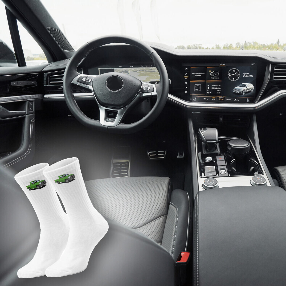 epicsocks Benzin im Blut Auto Pickup Socken in 37-41 im Paar