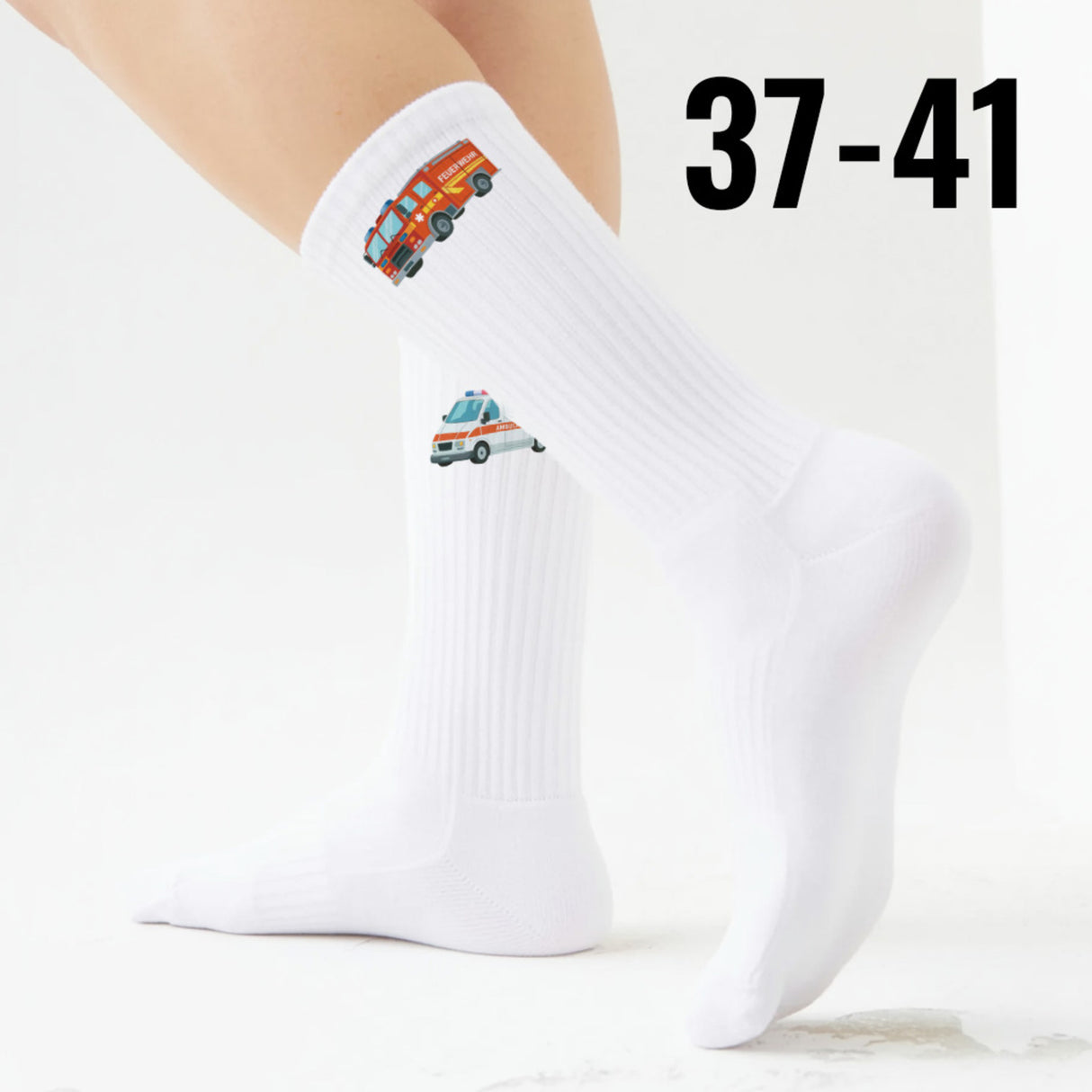 epicsocks Einsatzkräfte rote Helfer Socken in 37-41 im Paar