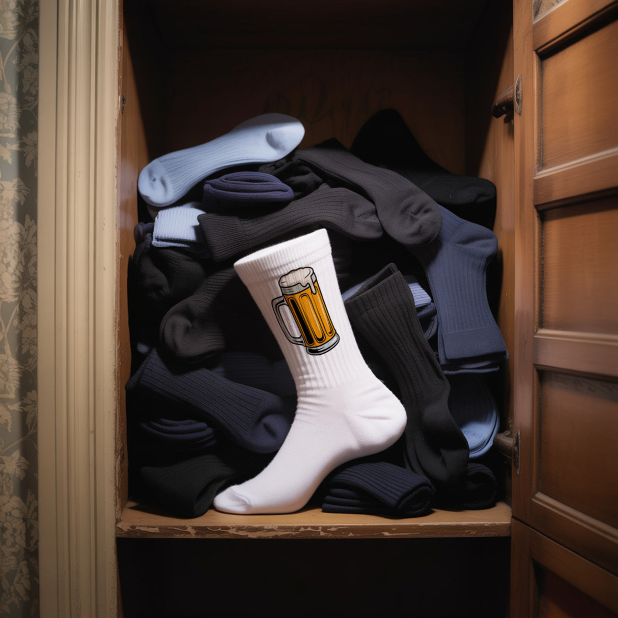 epicsocks Bierlaune Socken in 37-41 im 6er Set in Geschenkdose im 6er Set in Geschenkbox