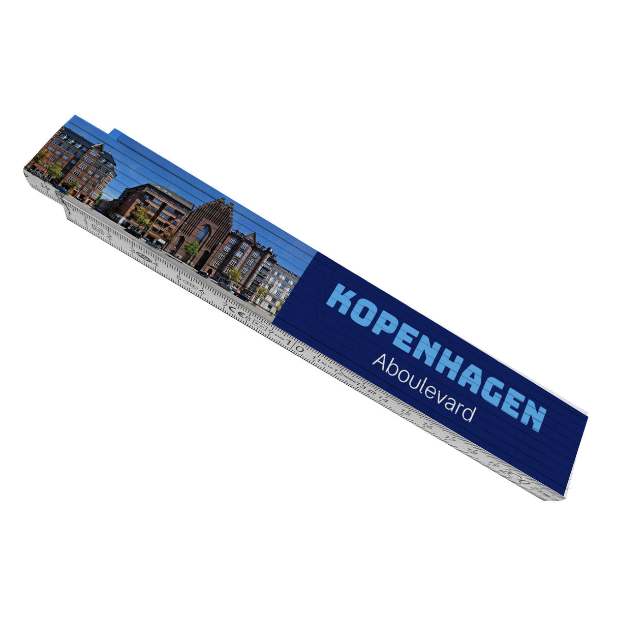streetline Kopenhagen Aboulevard Meterstab aus Holz