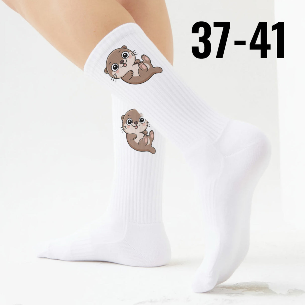 epicsocks Otterglück Otter Lächeln Socken in 37-41 im Paar
