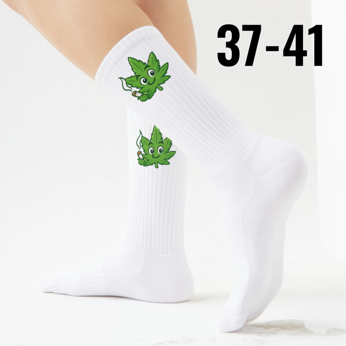 epicsocks Chill Vibes Rauchendes Blatt Socken in 37-41 im Paar