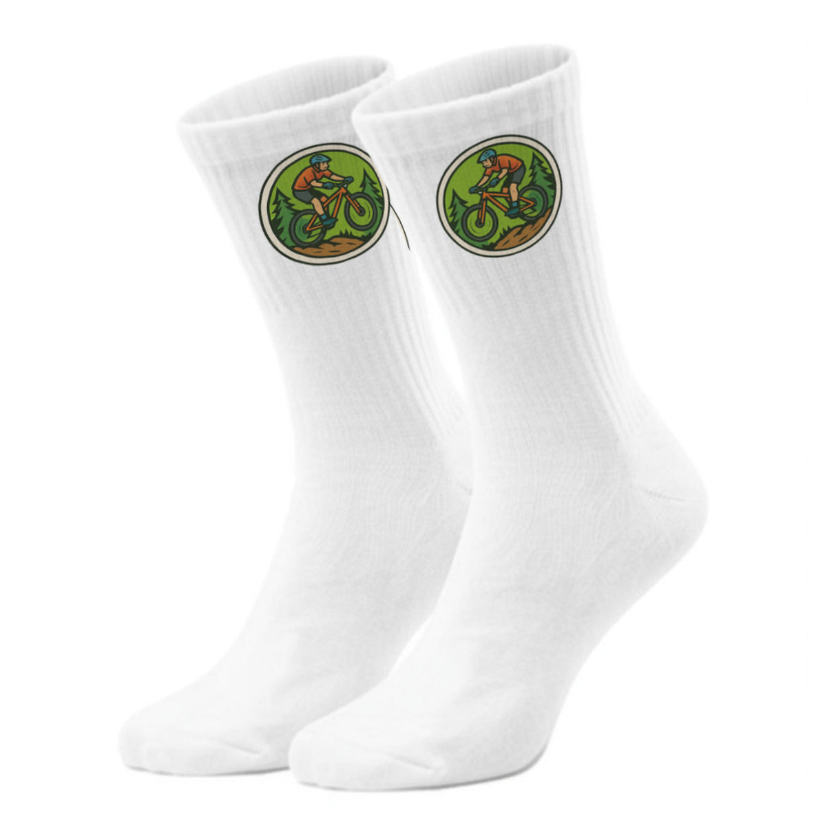 epicsocks Fahrradabenteuer Waldstrecke Socken in 37-41 im Paar